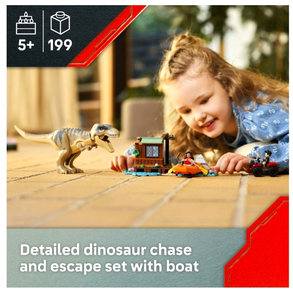 LEGO #76975 - Jurassic World T. Rex River Escape - **NIB** - Picture 3 of 7